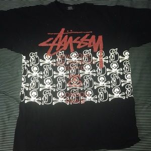 💫 Vintage Stussy Reflective  World Tour Shirt💫